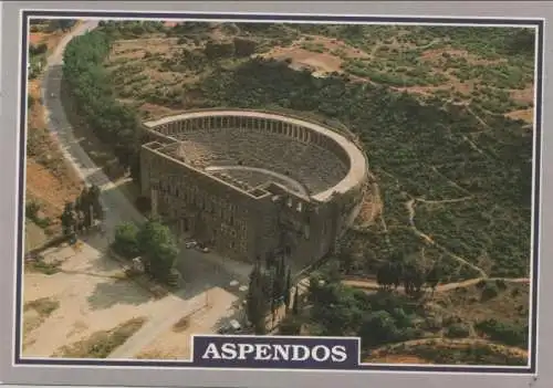 Türkei - Aspendos - Türkei - aus der Luft