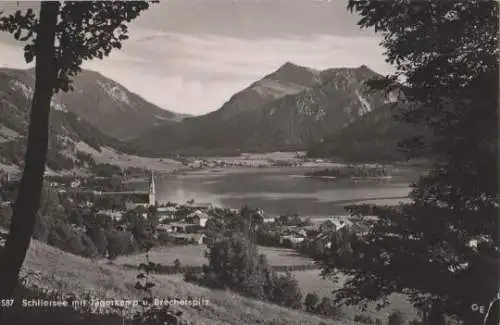 Schliersee mit Jägerkamp - 1954