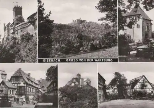 Eisenach - Gruss von der Wartburg - 1984