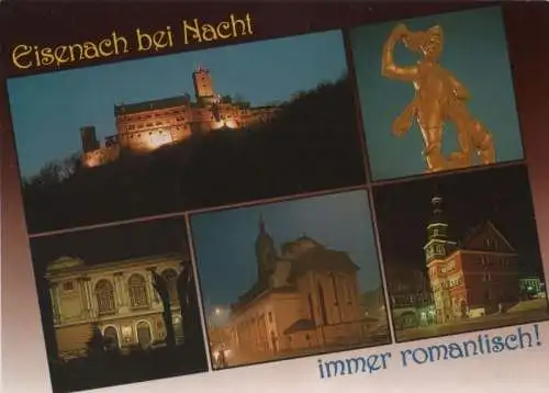 Eisenach - bei Nacht - ca. 1990