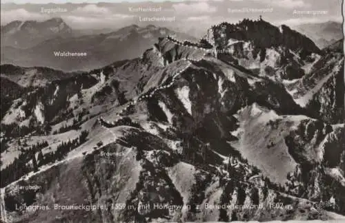 Lenggries - Brauneckgipfel - 1969