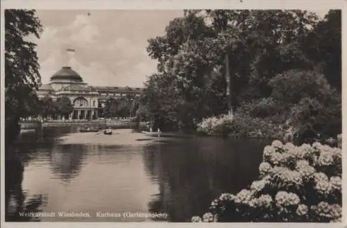 Wiesbaden - Kurhaus (Gartenansicht) - 1936