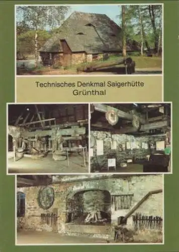 Olbernhau - Grünthal, Techn. Denkmal Saigerhütte - 1982