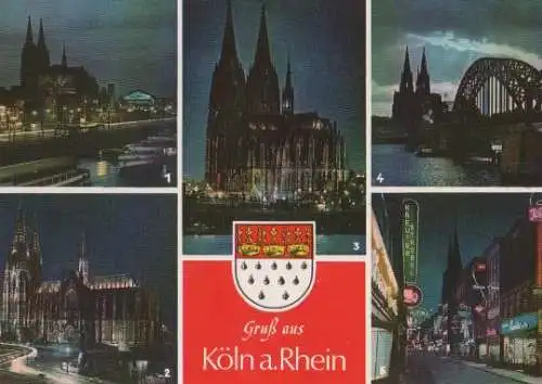 Köln u.a. Rheinufer - ca. 1975