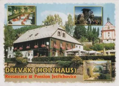 Tschechien - Jetrichovice - Tschechien - Holzhaus