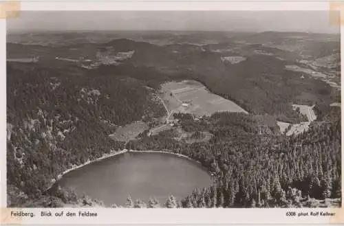 Feldberg / Schwarzwald - Blick auf Feldsee - ca. 1960