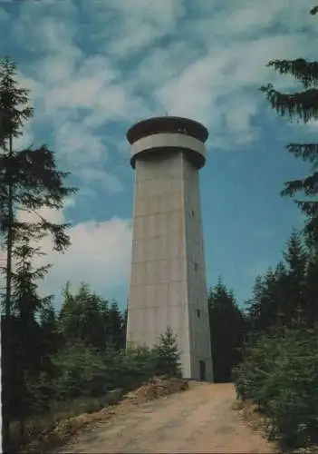 Ludwigsstadt-Lauenstein - Thüringer Warte - 1963