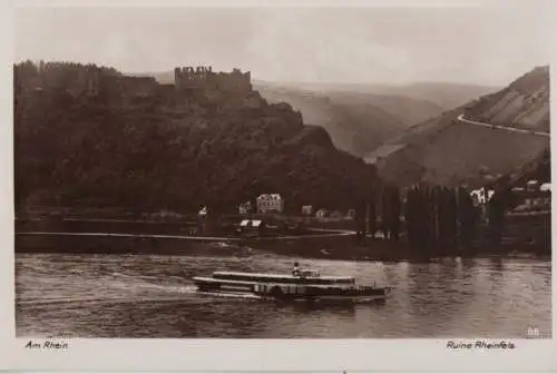 St. Goar, Burg Rheinfels - ca. 1950