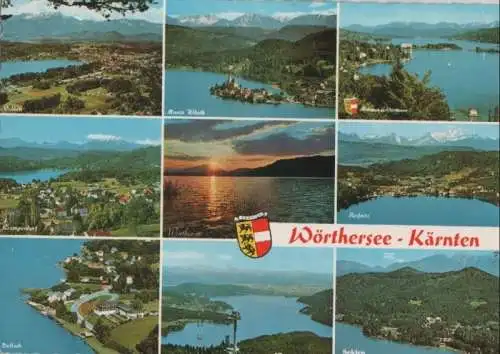 Österreich - Österreich - Wörthersee - 9 Teilbilder - 1970