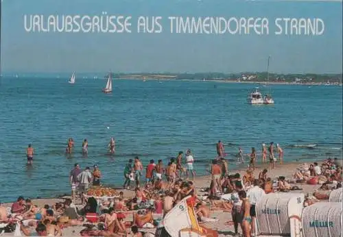 Timmendorfer Strand - Blick aufs Brodtener Steilufer