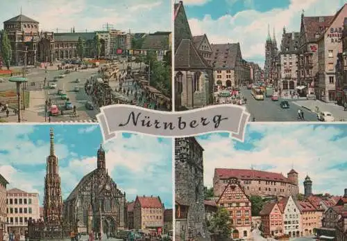 Nürnberg - mit alten Autos - ca. 1975