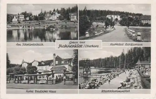 Goslar - Hahnenklee Oberharz u.a. Waldschwimmbad - 1957