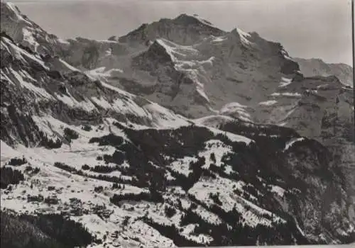 Schweiz - Schweiz - Wengen - mit Jungfrau - ca. 1965