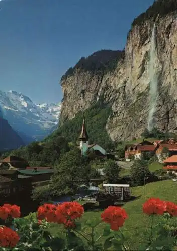 Schweiz - Lauterbrunnen - Schweiz - mit Staubbachfall