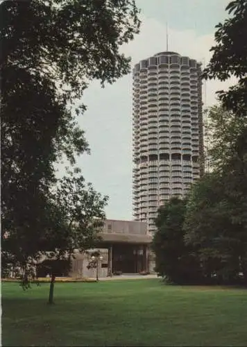 Augsburg - Hotelturm Holiday Inn - ca. 1975