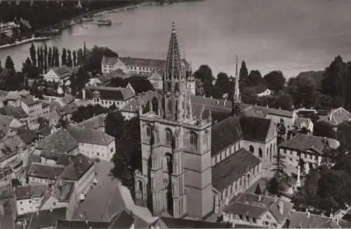 Konstanz - Blick auf Münster - ca. 1955