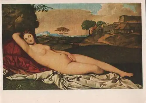 Giorgione Schlummernde Venus