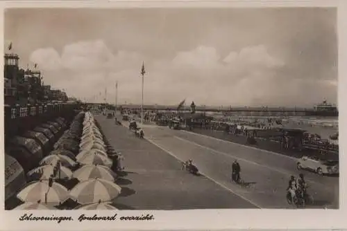 Niederlande - Niederlande - Den Haag, Scheveningen - Boulevard overzicht - ca. 1950