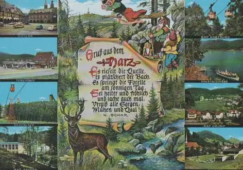 Harz - u.a. Sieber und Braunlage - ca. 1990