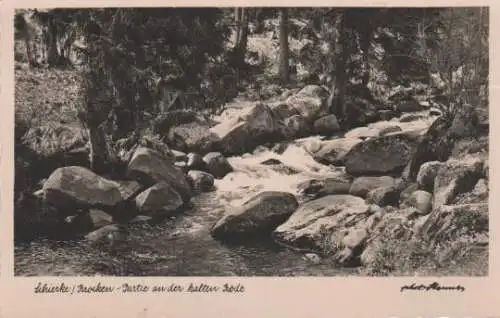 Schierke Brocken - Kalte Bode - 1938