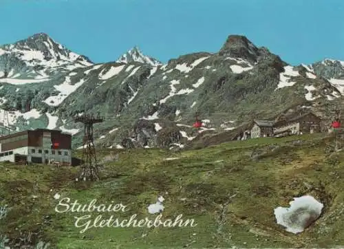 Österreich - Österreich - Stubaier Gletscherbahn - ca. 1975