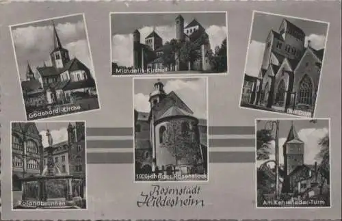 Hildesheim - u.a. Michaelis-Kirche - ca. 1955