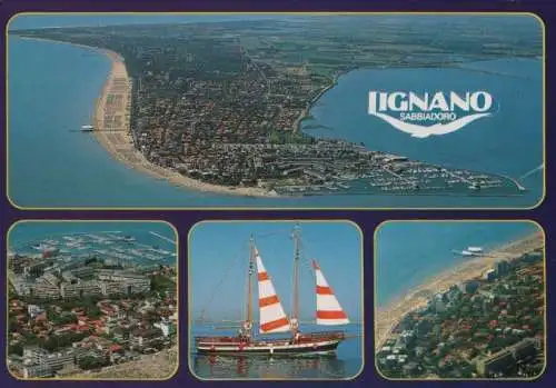 Italien - Italien - Lignano Sabbiadoro - mit 4 Bildern - 2000