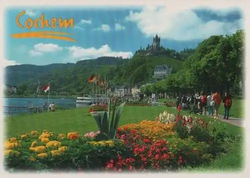 Cochem - Parkanlage am Moselufer - 1998