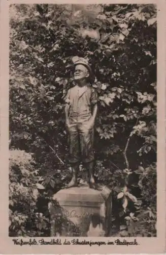 Weißenfels - Standbild des Schusterjungen - ca. 1950