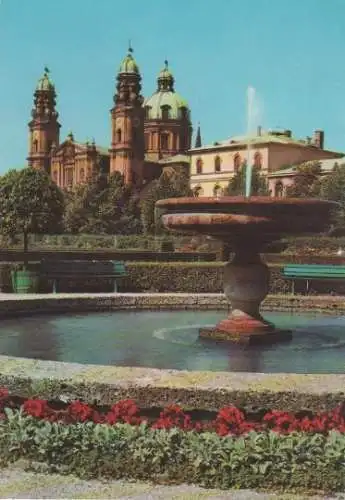 Hofgarten und Theatinerkirche in München - 1970