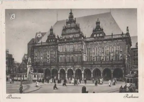 Bremen - Rathaus - 1952