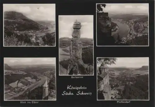 Königstein - u.a. Pfaffendorf - 1964