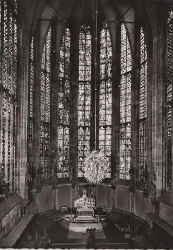 Aachen - Chor mit Strahlenmadonna - 1960