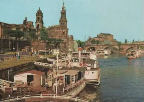 Dresden - Dampferanlegestelle - 1981