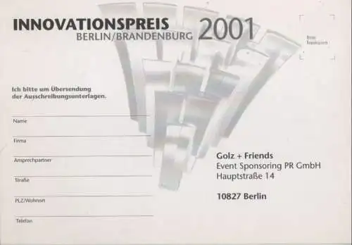 Innovationspreis 2001