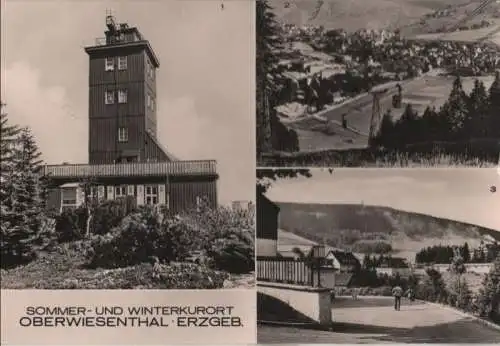 Oberwiesenthal - u.a. Blick zum Fichtelberg - 1982