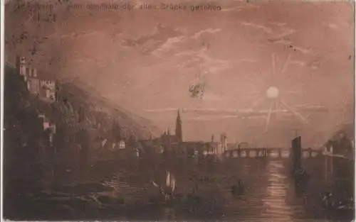 Heidelberg - von oberhalb der alten Brücke