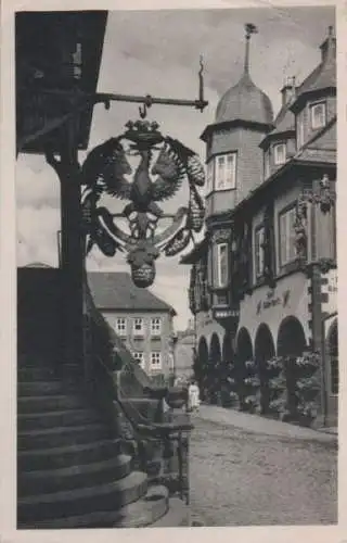 Goslar - Rathaustreppe - 1953