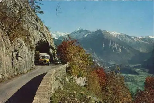 Schweiz - Berner Oberland - Schweiz - Brünig-Hasliberg - alter Bus