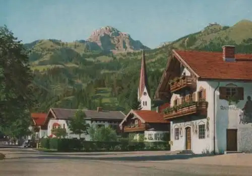 Bayrischzell - mit Wendelstein - ca. 1975