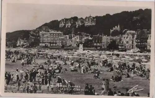 Frankreich - Frankreich - Trouville - La plage et les villas - ca. 1960