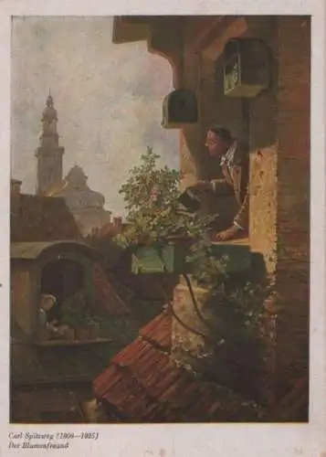 Carl Spitzweg Der Blumenfreund