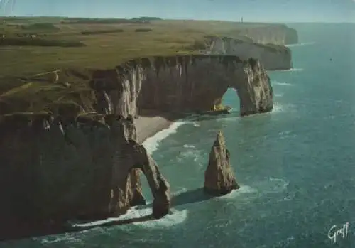 Frankreich - Etretat - Frankreich - Panorama