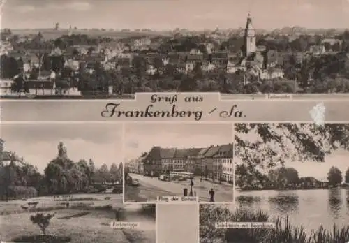 Frankenberg u.a. Platz der Einheit - ca. 1975