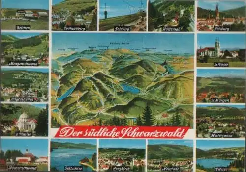 Schwarzwald - südlicher Teil - ca. 1980