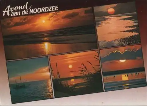 Niederlande - Niederlande - Noordzee - Avond - 1988