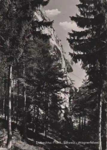 Fränkische Schweiz - Trubachtal, Wagnerfelsen - ca. 1965