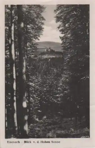 Eisenach - Blick von der Hohen Sonne - ca. 1955