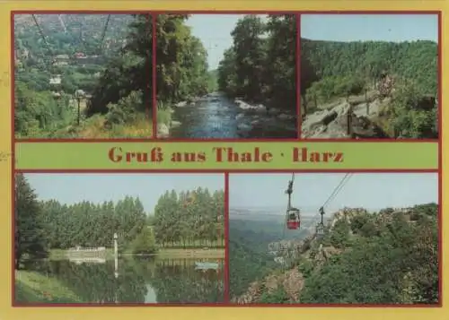 Thale - u.a. Sessellift - 1989