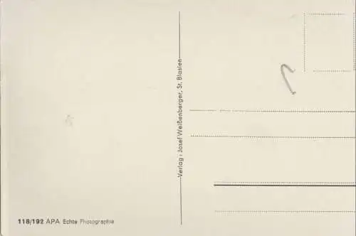 St. Blasien - von oben